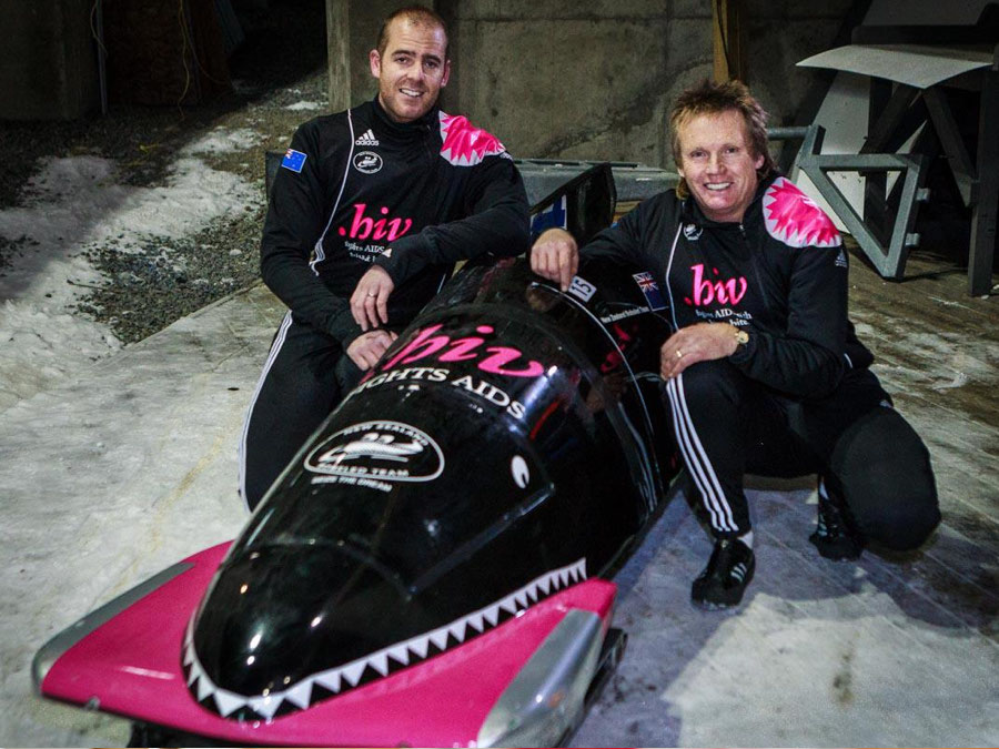 New Zealand Bobsled Duo